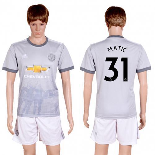 Manchester United #31 Matic Sec Away Soccer Club Jersey - Click Image to Close